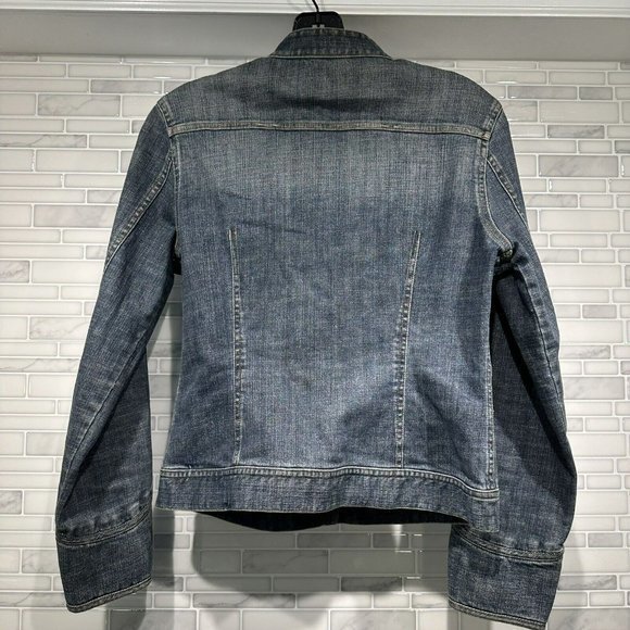 Harold's Women's Jean Jacket size small button closure - Picture 2 of 3